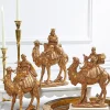 Outlet Decorator's Warehouse 13" Resin Three Kings On Camels - Set Of 3