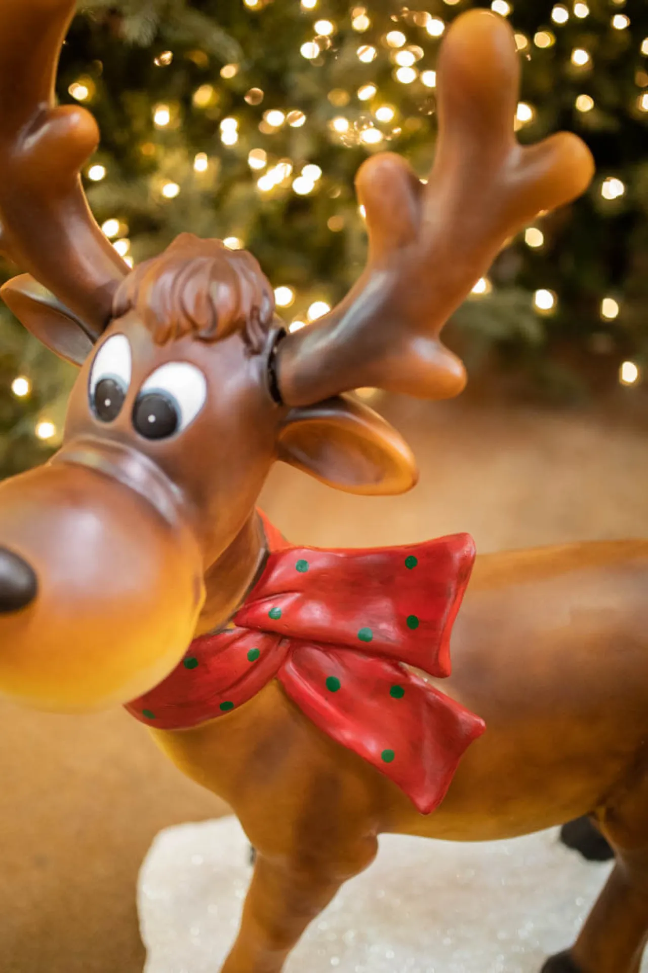 Online Decorator's Warehouse 38" Resin Whimsical Standing Reindeer