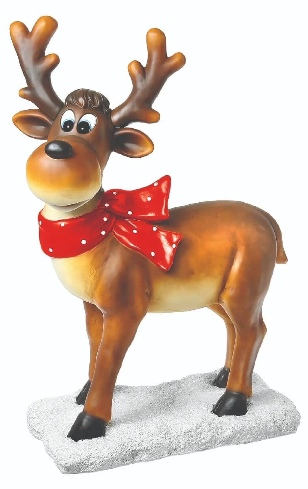 Online Decorator's Warehouse 38" Resin Whimsical Standing Reindeer