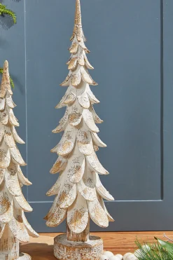 Hot Decorator's Warehouse 19" Resin Winter Forest Tree