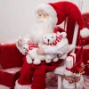 Sale Decorator's Warehouse 14” Santa In Chair With Bears