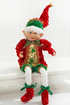 Decorator's Warehouse 17" Sequin Bendable Elf