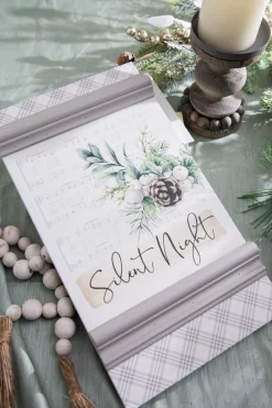 Discount Decorator's Warehouse 15” Silent Night Wood Sign