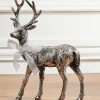 Sale Decorator's Warehouse 13" Standing Buck Deer