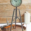 Sale Decorator's Warehouse 23” Telescope Tripod Desk Clock