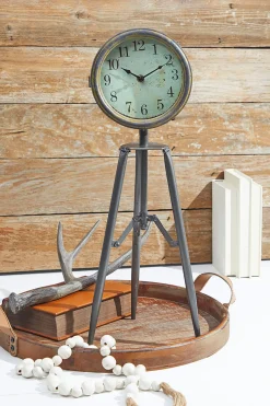 Sale Decorator's Warehouse 23” Telescope Tripod Desk Clock