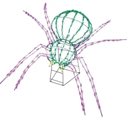 Clearance Decorator's Warehouse 28" X 40" 3D Scary Spider (Twinkling)