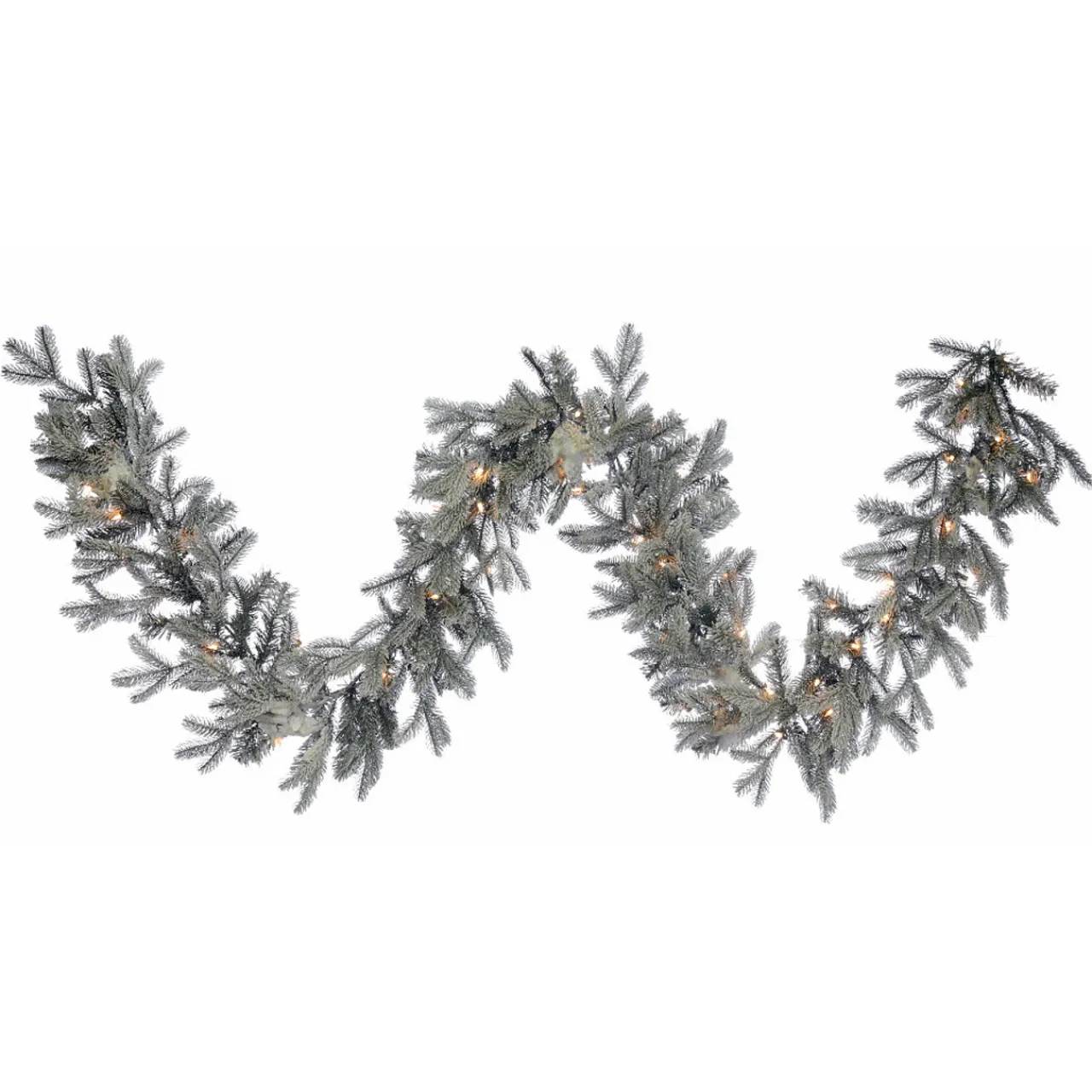 New Decorator's Warehouse 9' X 12" Lit Halifax Garland