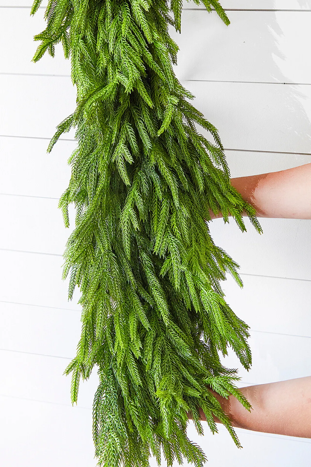 Sale Decorator's Warehouse 60" X 16" Real Touch Deluxe Norfolk Pine Garland