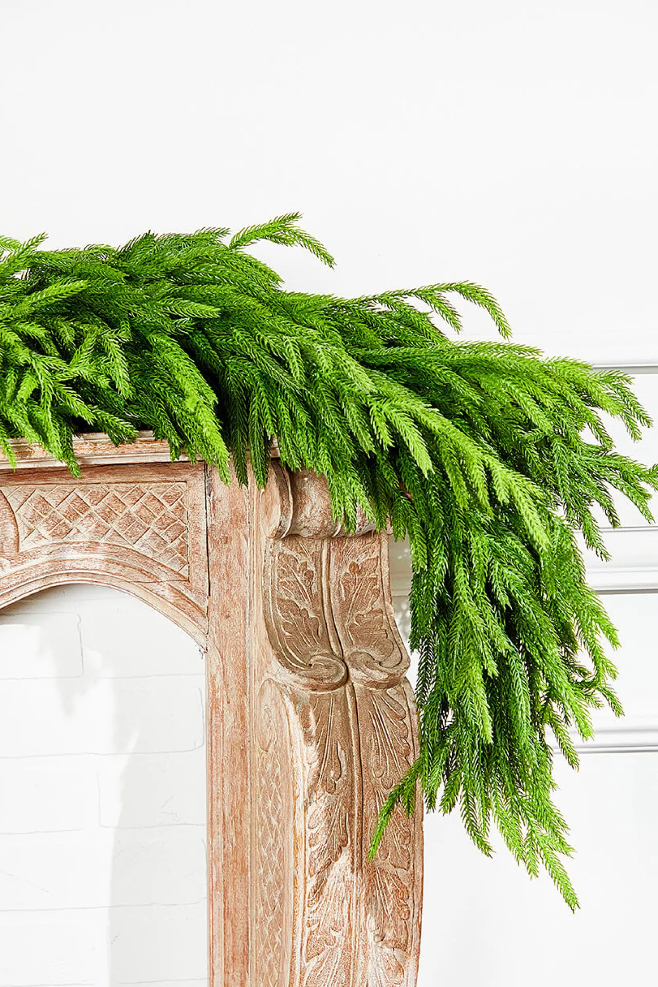 Sale Decorator's Warehouse 60" X 16" Real Touch Deluxe Norfolk Pine Garland