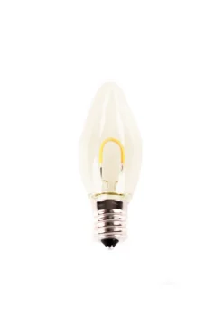 New Decorator's Warehouse C9 Filament Bulb (25 Bulbs/box) - Warm White