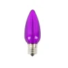New Decorator's Warehouse C9 Minleon LED SMD Bulb (25 Bulbs/box) - Smooth, Purple