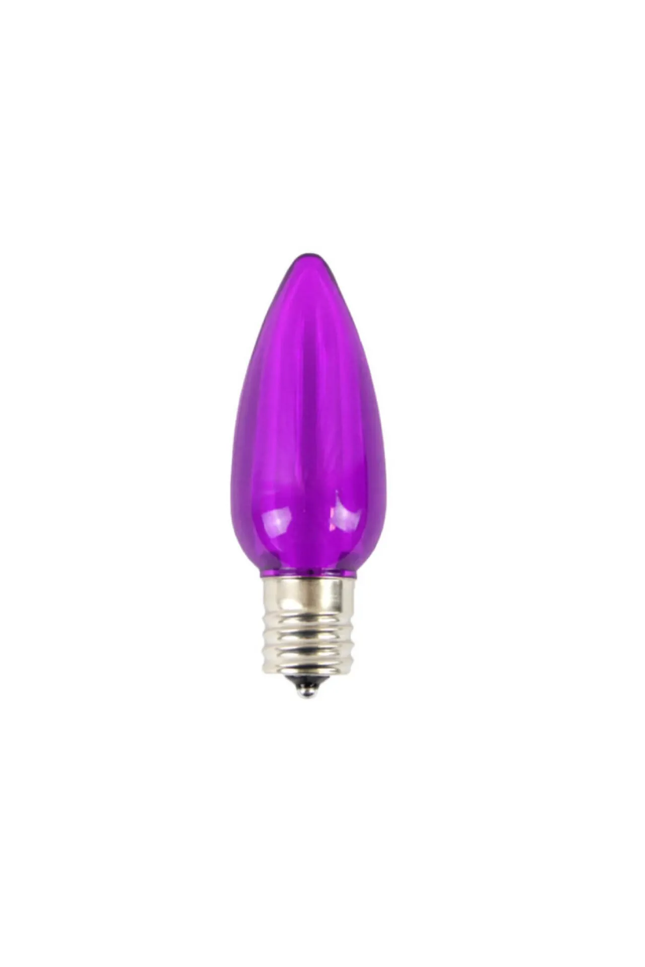 New Decorator's Warehouse C9 Minleon LED SMD Bulb (25 Bulbs/box) - Smooth, Purple
