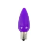 Hot Decorator's Warehouse C9 Platinum Elite LED SMD Bulb (25 Bulbs/bag) - Frosted, Purple