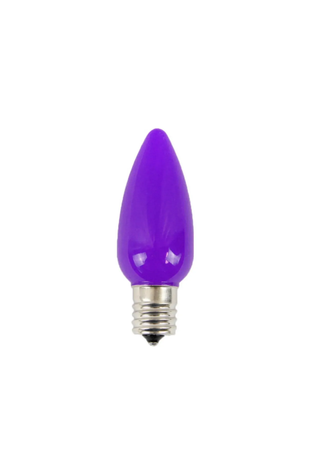 Hot Decorator's Warehouse C9 Platinum Elite LED SMD Bulb (25 Bulbs/bag) - Frosted, Purple