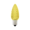 Decorator's Warehouse C9 Platinum Elite LED SMD Bulb (25 Bulbs/bag) - Faceted, Yellow