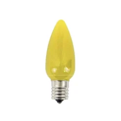 Hot Decorator's Warehouse C9 Platinum Elite LED SMD Bulb (25 Bulbs/bag) - Frosted, Yellow