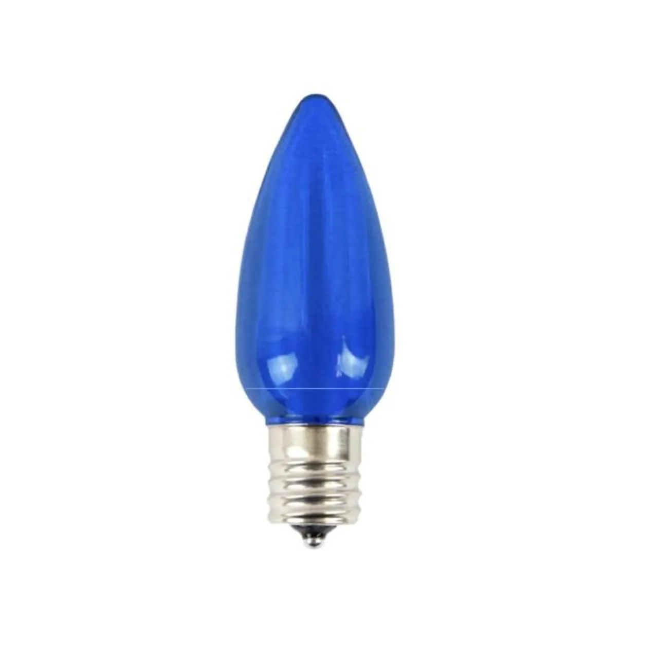 Sale Decorator's Warehouse C9 Platinum Elite LED SMD Bulb (25 Bulbs/bag) - Smooth, Blue