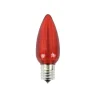Sale Decorator's Warehouse C9 Platinum Elite LED SMD Bulb (25 Bulbs/bag) - Smooth, Red