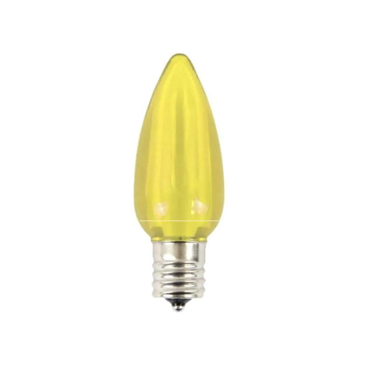 Clearance Decorator's Warehouse C9 Platinum Elite LED SMD Bulb (25 Bulbs/bag) - Smooth, Yellow