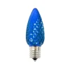 Decorator's Warehouse C9 Wonderful LED SMD Bulb (25 Bulbs/bag) - Faceted, Blue