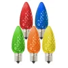 Clearance Decorator's Warehouse C9 Wonderful LED SMD Bulb (25 Bulbs/bag) - Faceted, Multi