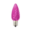 Clearance Decorator's Warehouse C9 Wonderful LED SMD Bulb (25 Bulbs/bag) - Faceted, Pink