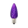 Outlet Decorator's Warehouse C9 Wonderful LED SMD Bulb (25 Bulbs/bag) - Faceted, Purple