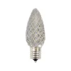 Discount Decorator's Warehouse C9 Wonderful LED SMD Bulb (25 Bulbs/bag) - Faceted, Pure White