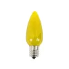 Sale Decorator's Warehouse C9 Wonderful LED SMD Bulb (25 Bulbs/bag) - Frosted, Yellow
