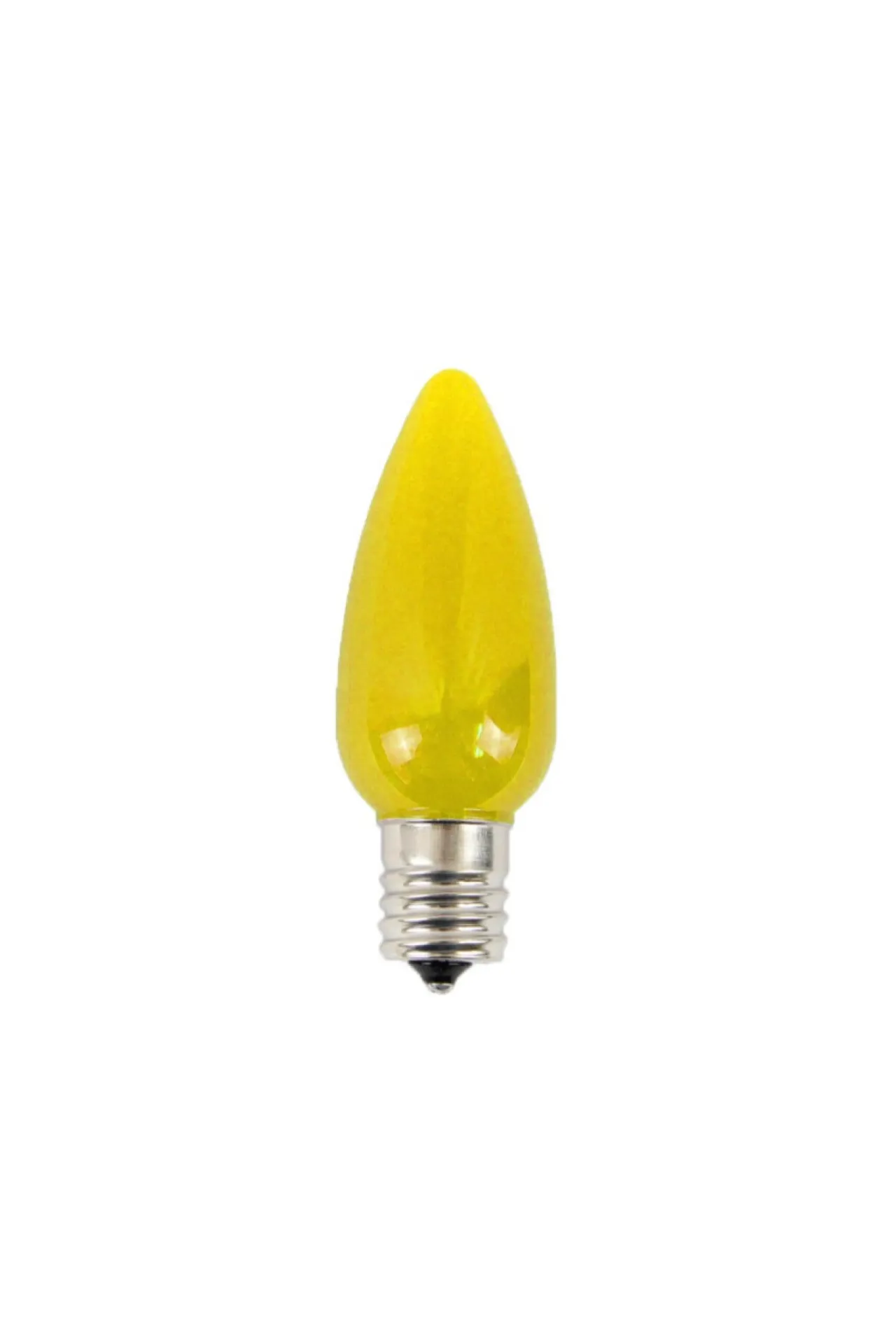 Sale Decorator's Warehouse C9 Wonderful LED SMD Bulb (25 Bulbs/bag) - Frosted, Yellow