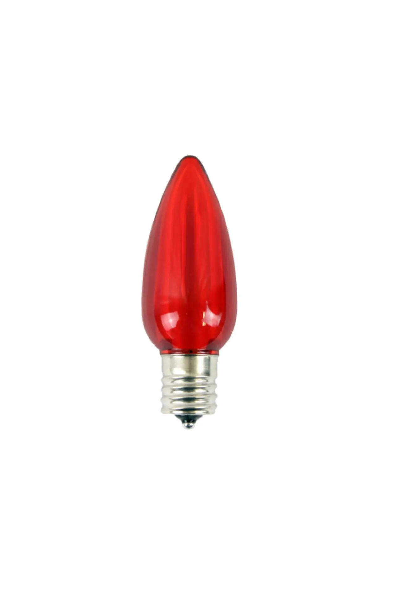 Outlet Decorator's Warehouse C9 Wonderful LED SMD Bulb (25 Bulbs/bag) - Smooth, Red