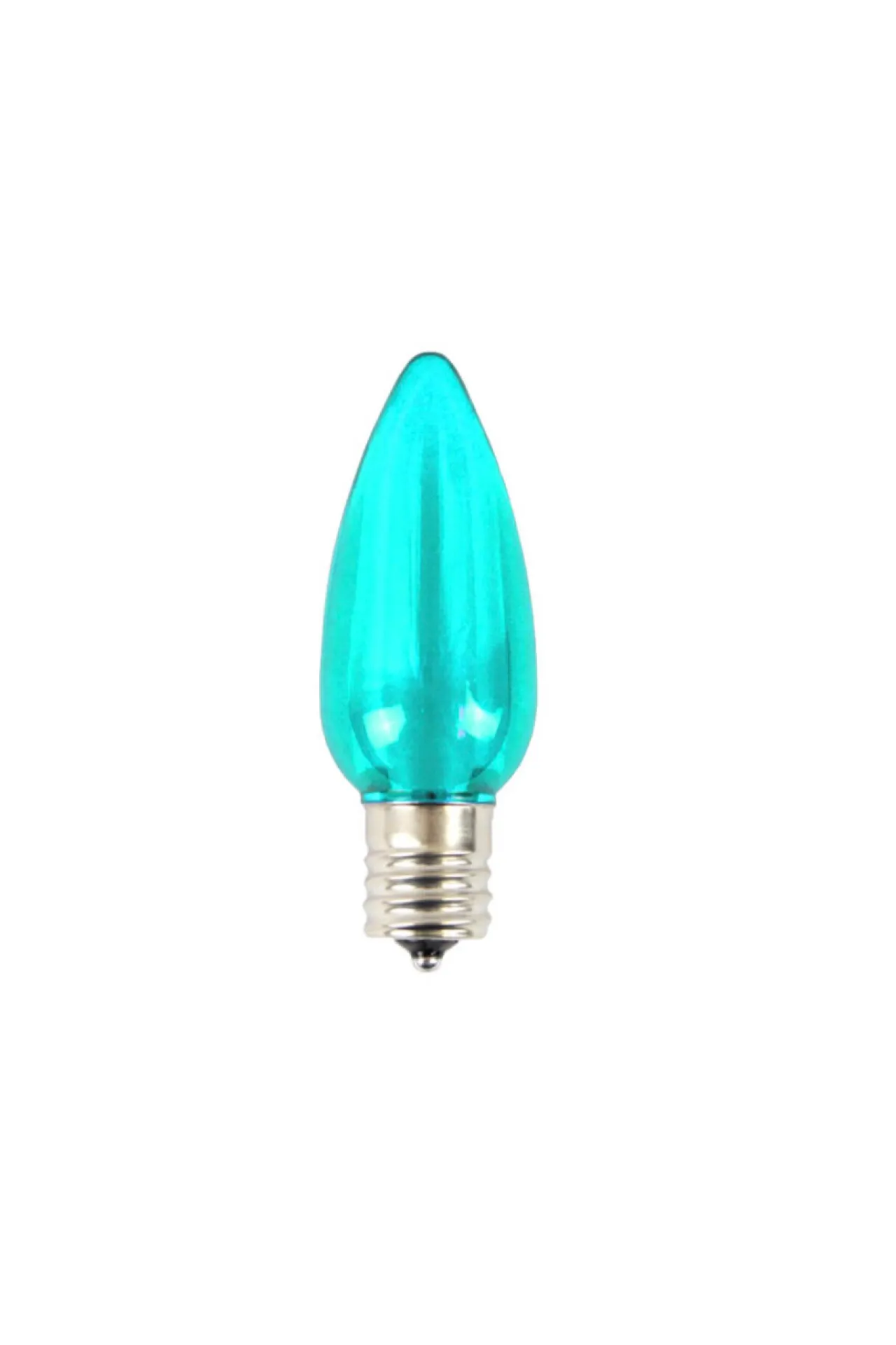 Clearance Decorator's Warehouse C9 Wonderful LED SMD Bulb (25 Bulbs/bag) - Smooth, Teal