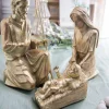 Online Decorator's Warehouse Elegant Nativity Set - 3 Pieces