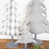 Best Decorator's Warehouse Fabric Christmas Tree - Set Of 3
