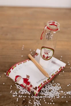 Sale Decorator's Warehouse Glass Christmas Wish Jars