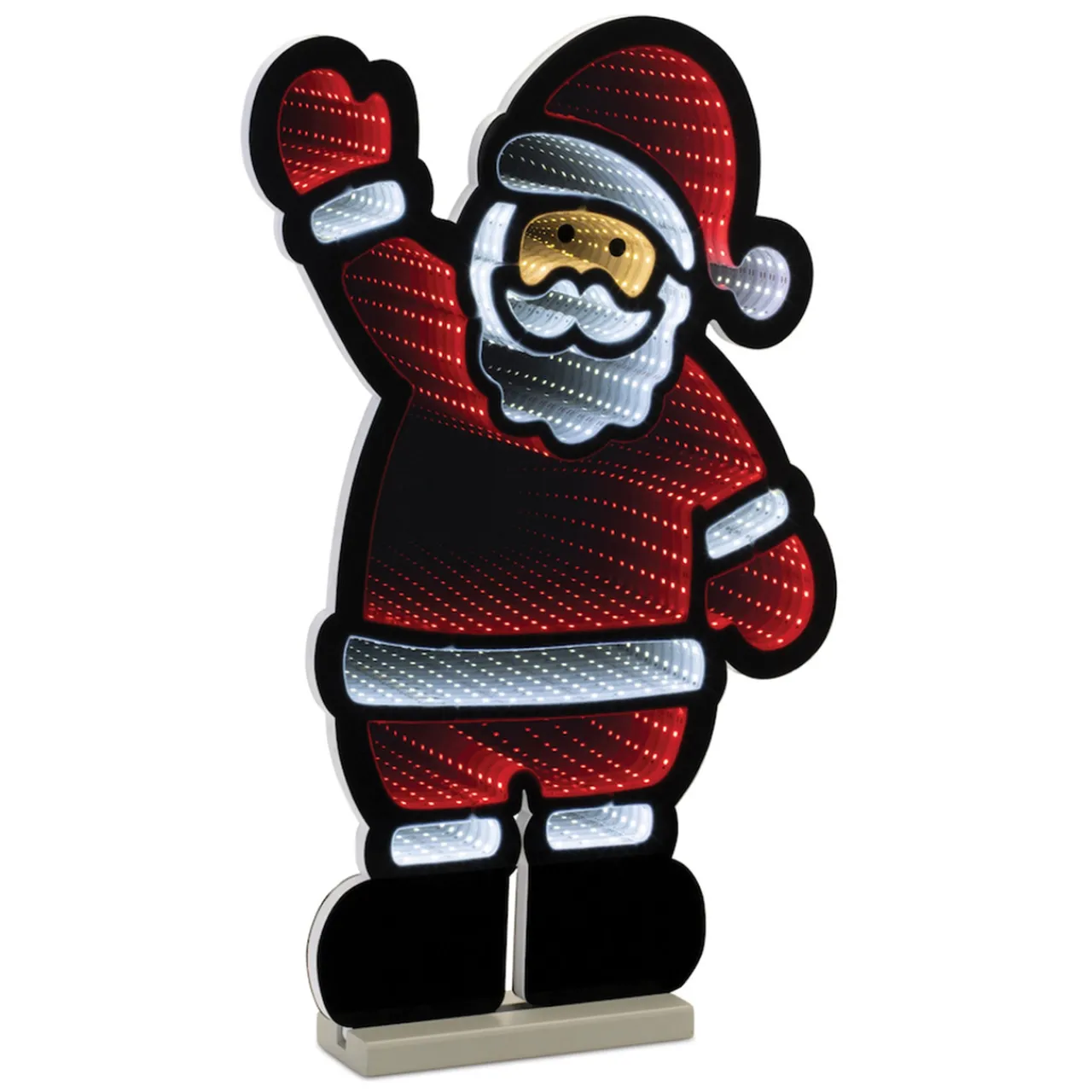 Clearance Decorator's Warehouse 22.5"H Santa Infinity Light