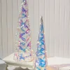 Sale Decorator's Warehouse LED Iridescent Trees (Battery Operated) - Set Of 2