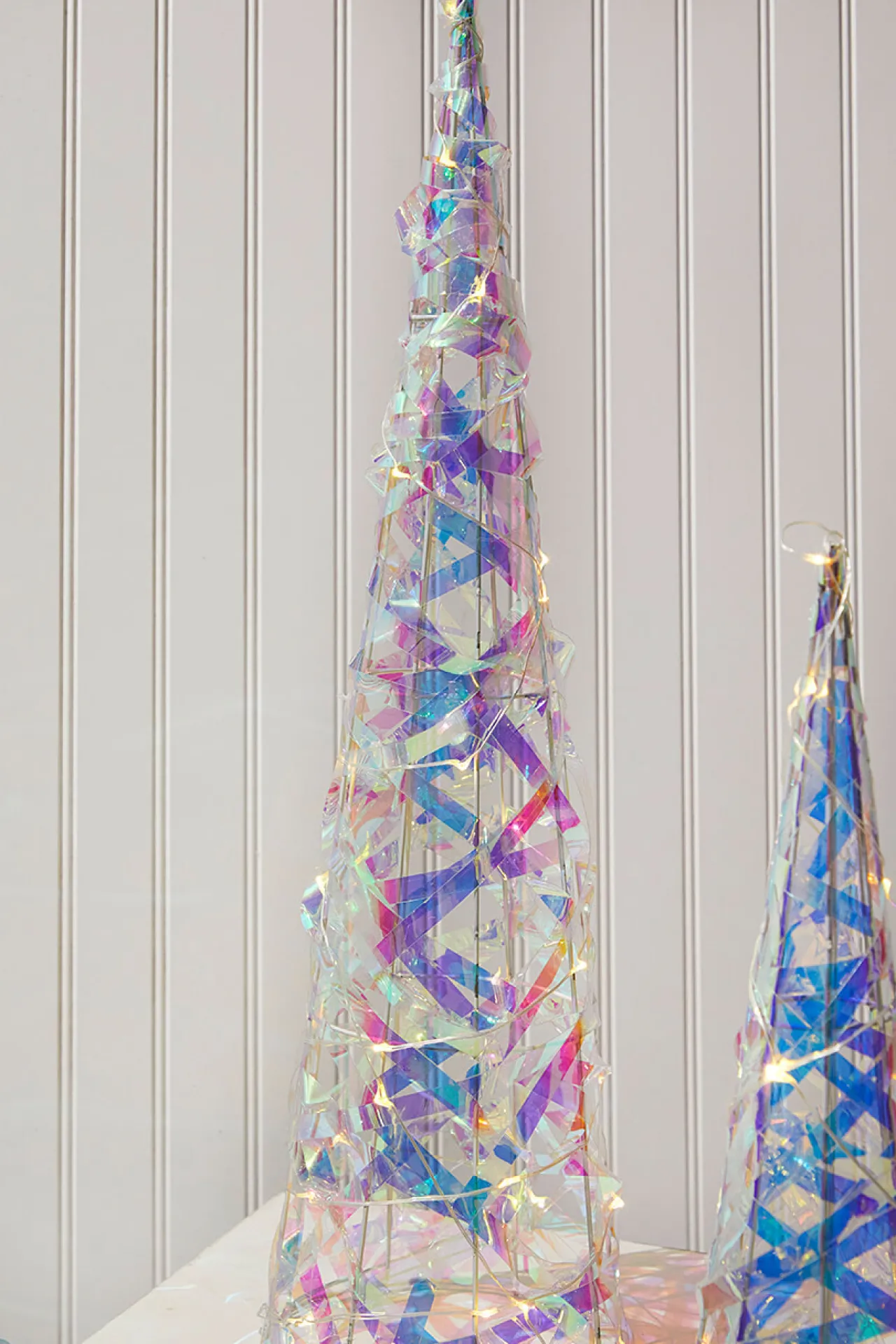 Sale Decorator's Warehouse LED Iridescent Trees (Battery Operated) - Set Of 2