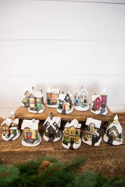 Online Decorator's Warehouse Lighted Holiday House With Battery Powered LEDs