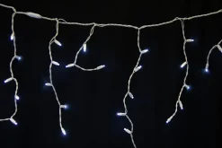 Online Decorator's Warehouse 5MM Icicle Lights - Pure White