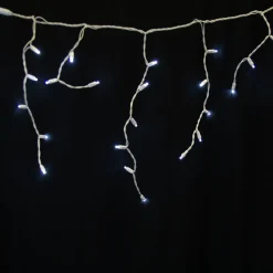 Online Decorator's Warehouse 5MM Icicle Lights - Pure White