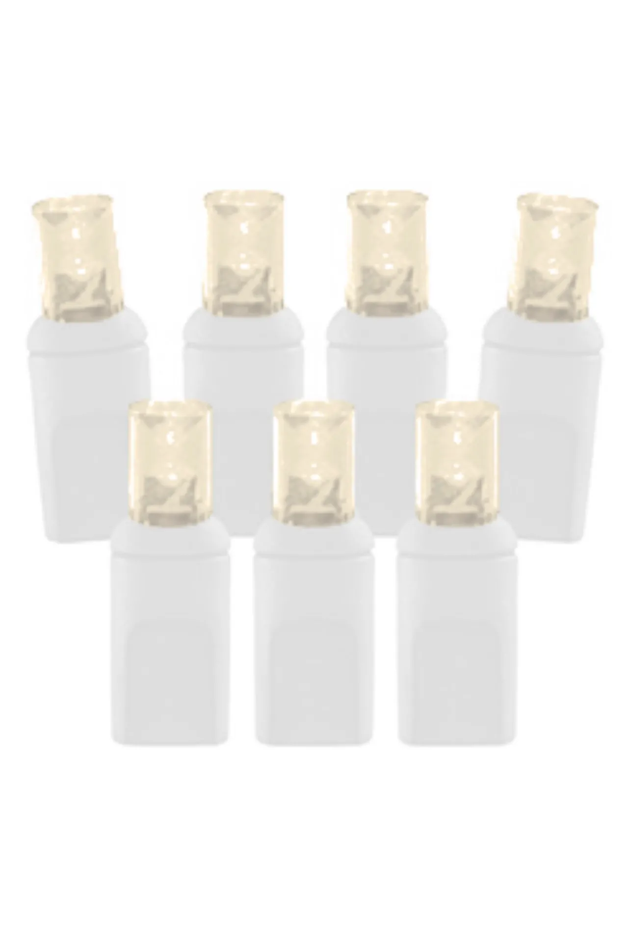 Decorator's Warehouse 5mm Warm White (White Cord) - 70L 4" Spacing