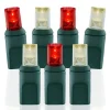 Outlet Decorator's Warehouse 5mm Warm White/Red - 70L 4" Spacing