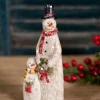Outlet Decorator's Warehouse Resin Sparkly Snowman Family